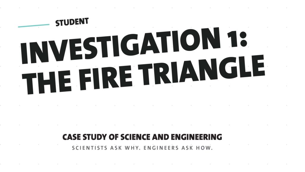 The Fire Triangle Student Guide | Xplorlabs